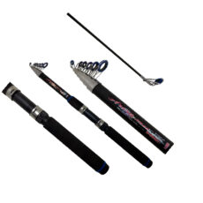 Vara Para Molinete Telescópica 3,60m Araxá Xingu Pesca Praia
