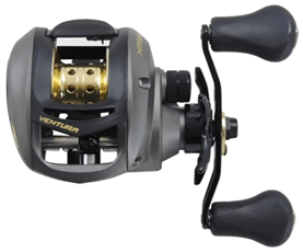 Carretilha New Ventura Vt10 Marine Sports Manivela Esquerda Cor Preto Lado da manivela Esquerdo