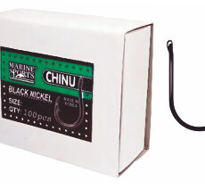 Anzol Chinu 05 Black Nickel Caixa C/ 100 Un. - Marine Sports