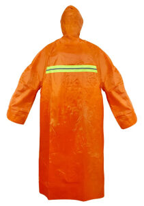 Capa De Chuva Poncho Impermeável Laranja - Albatroz