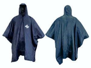 Capa De Chuva Poncho Azul Impermeável - Albatroz